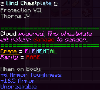 Wind Chestplate